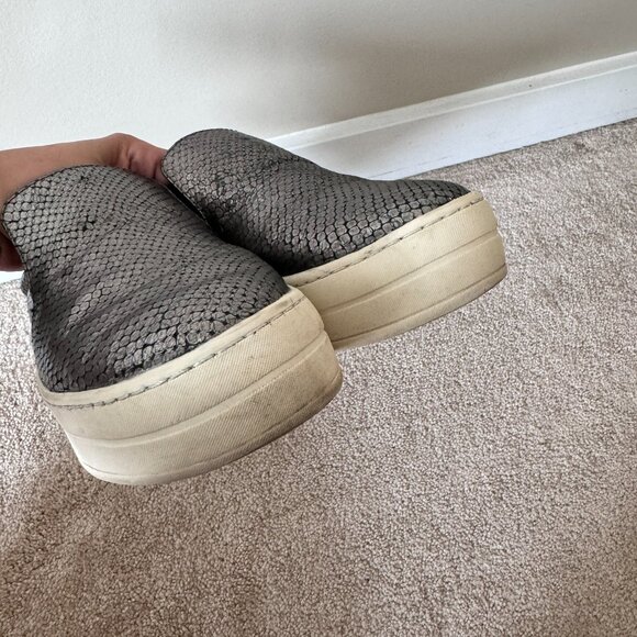 J Slides Metallic Slip-On Sneakers - Picture 7 of 15